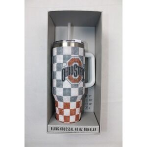 The Memory Company Ohio State Buckeyes 40oz. Bling Colossal Tumbler